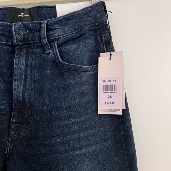 7 for all Mankind - NWT - Size 26 - Easy Slim Demin - Picture 5 of 7